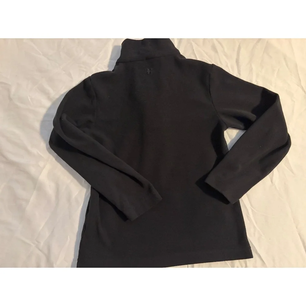 Mountain Warehouse Fleece Pullover Gorpcore Black Quarter Zip Kids 7-8 YRS